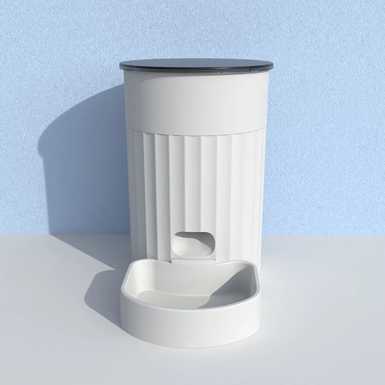 hot sale Dog Cat Food Dispenser Smart Durable Finger Pressure Automatic Pet Feeder Station Bowl Timer Dish Feed