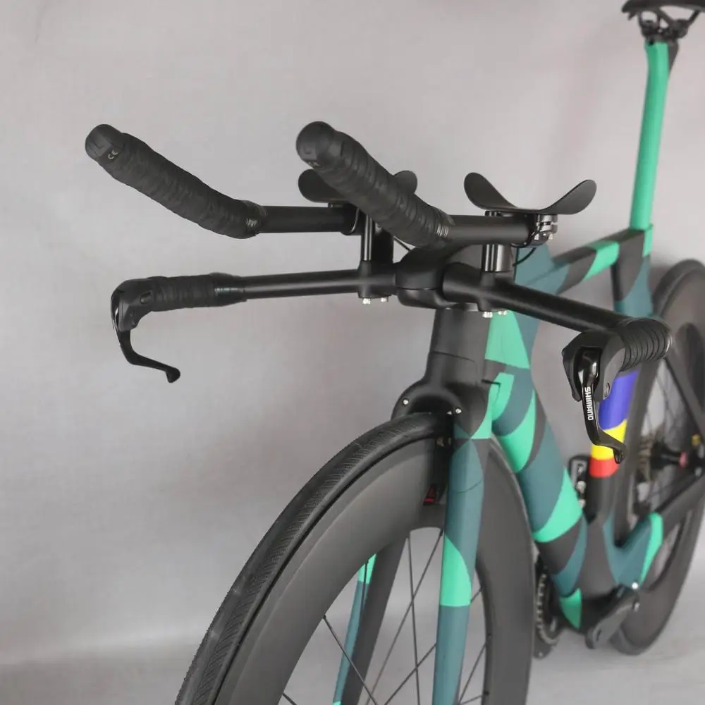 2021 TT bike time trial bicycle Camouflage paint   Time Trial complete carbon  bike FM-TT01 with SHIMAN0 R8060 groupset