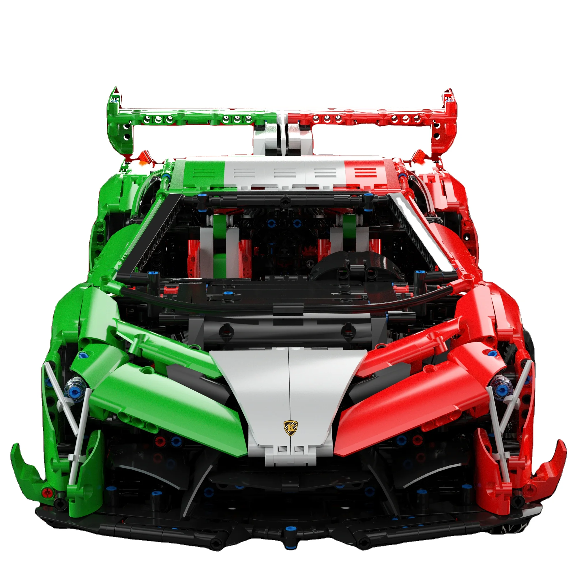 KBOX 10222 Veneno Super Racing Car Model Bricks High Tech Series Technical Set Toy For Boy Kids Building Blocks Sets