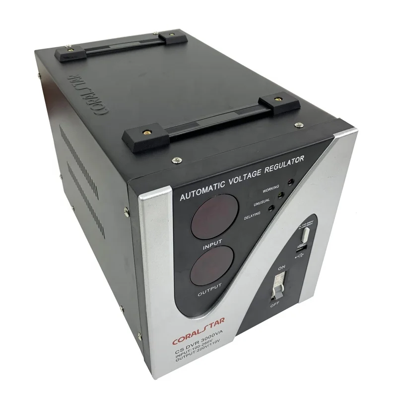Wholesale  3000VA automatic voltage  stabilizer /voltage regulator  with USB port