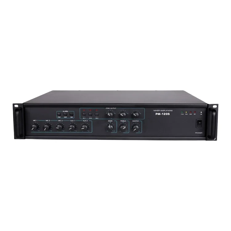 PM - 450S 70V System Audio Power Amplifier 450W Rack Mount Home Stereo Sound Receiver Mixer System Amplifier