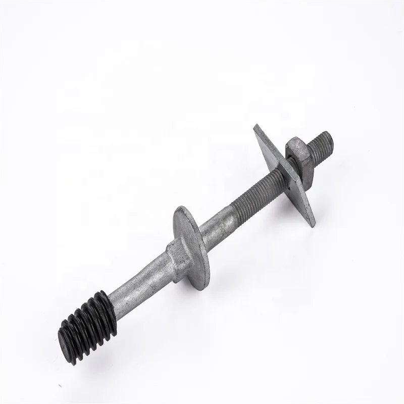 Steel Angle Type Anchor Rod Thimble Eye Bolt Hex Bolt Design-Metric Measurement System
