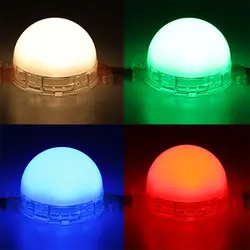 Наружный новый яркий Rgb точечный модуль 50 мм Ip65 цифровой водонепроницаемый Светодиодный точечный пиксельный свет