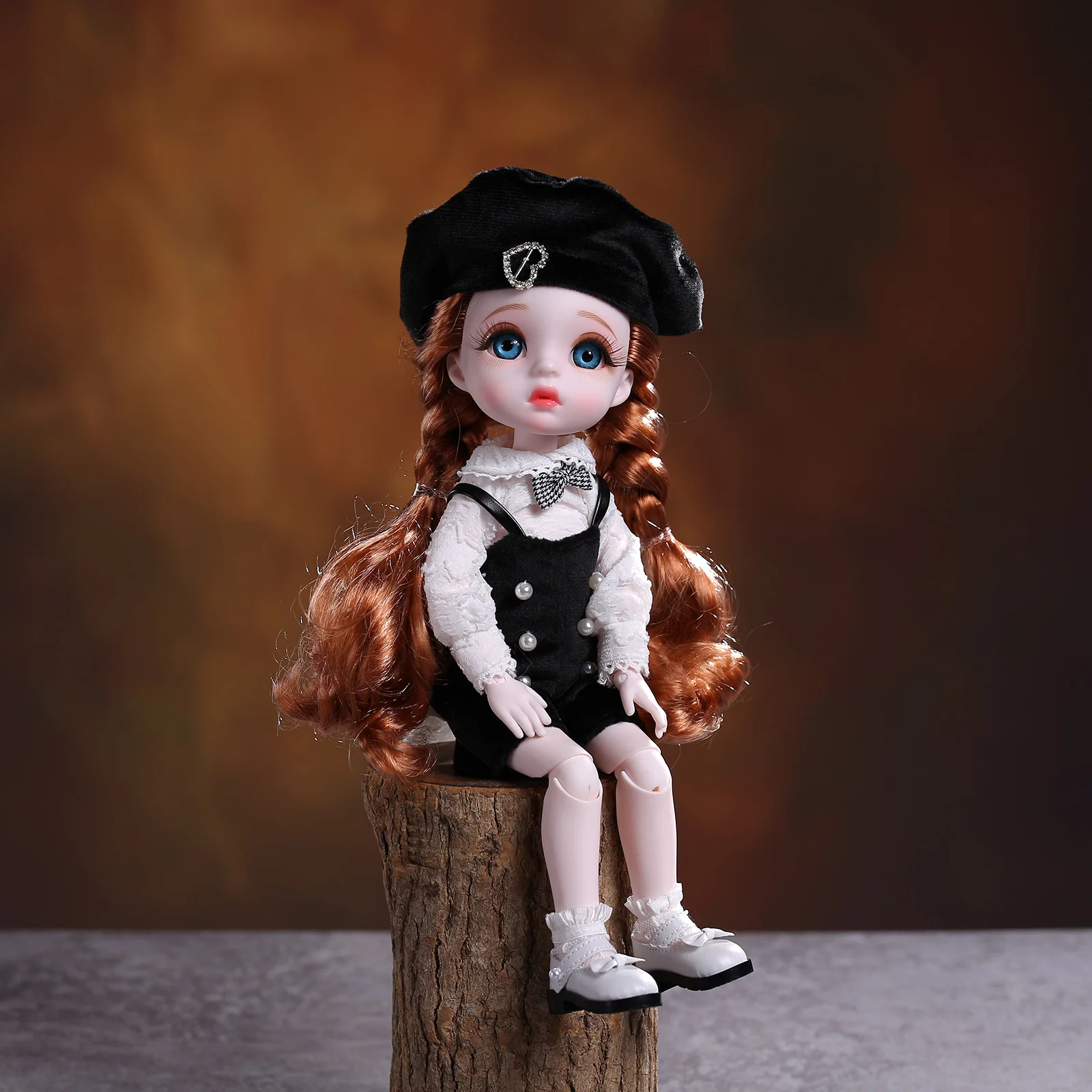 12inch DBS Lucky Series Doll 1/6 BJD Name by Lucky Angel mechanical joint Body With makeup,Including Full outfit clothe shoe wig