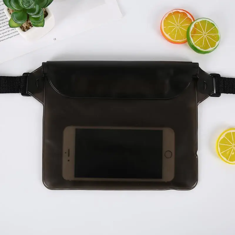 Waterproof Pouch with Adjustable Waist Strap ECHTPower Waterproof Bag with Fanny Pack Screen Touch Dry Bags Outdoor Water Sports