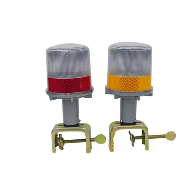 LED Flare Flashing Safety Warning Lights Barricade blinker Solar powered light