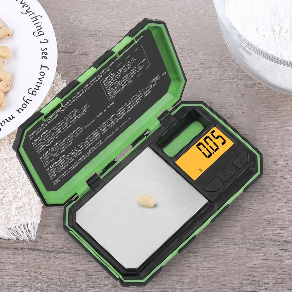 500g LCD Digital Pocket Scale Gram Balance Weight Scale Space Business Silver Gifts Jewelry Scale Gold 100g 200g 0 01g Rectangle