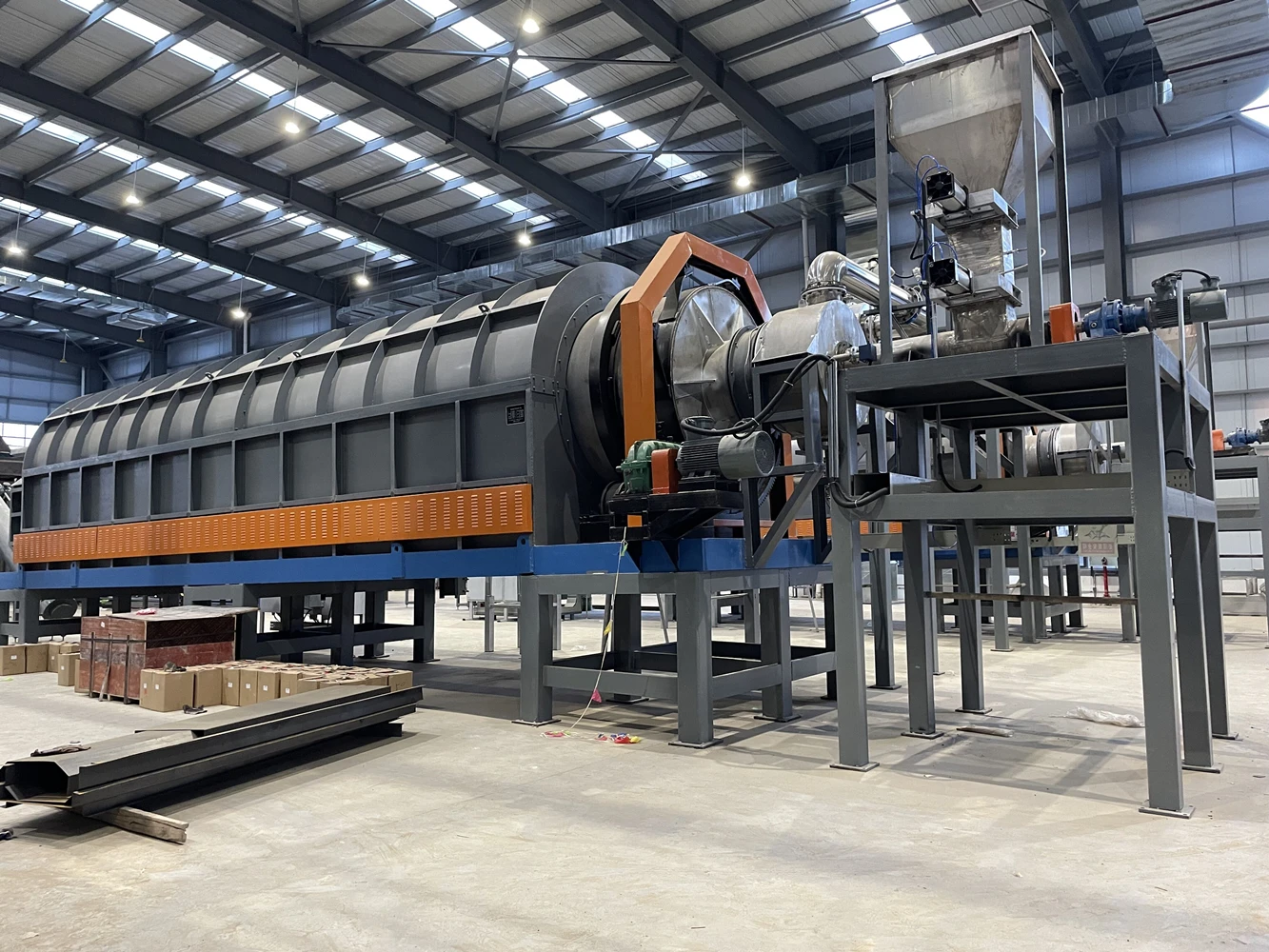 electronic waste and battery recycling machine/Waste Lithium Ion Battery Recycling Plant/battery recycling