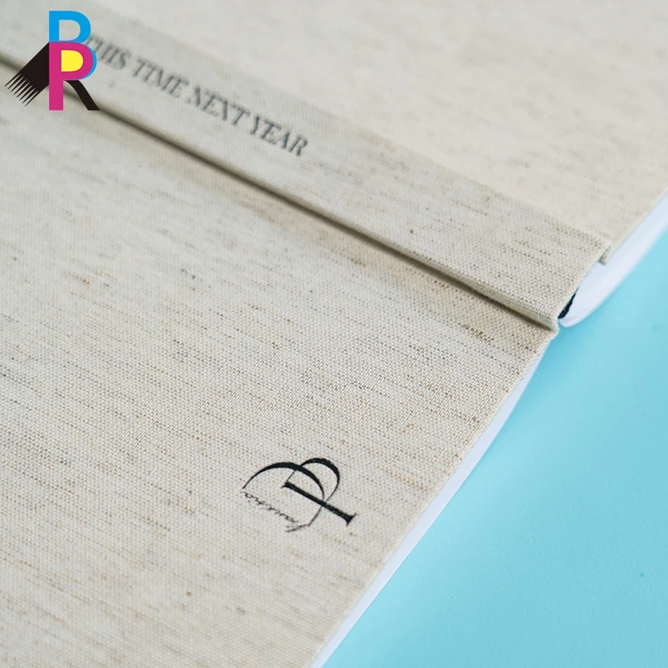 Logo Customized Journal Manufacturers Custom Hardback Blank Paper Journal Notebook