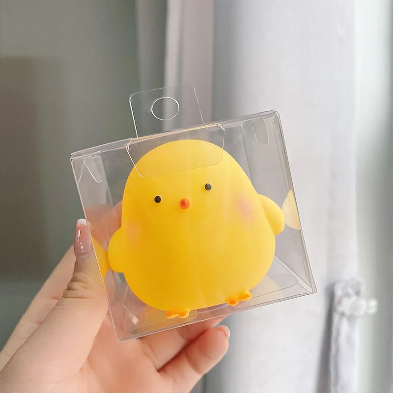 Children Baby Animal Silicone Lamps For Kids Bedroom Led Night Light  Soft Silicone Cute Chicken Night Light