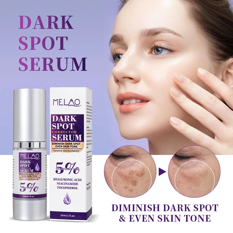 Anti Aging Brightening Collagen korean Skin Care Hyaluronic Acid Vitamin C E whitening dark spot remover serum for face