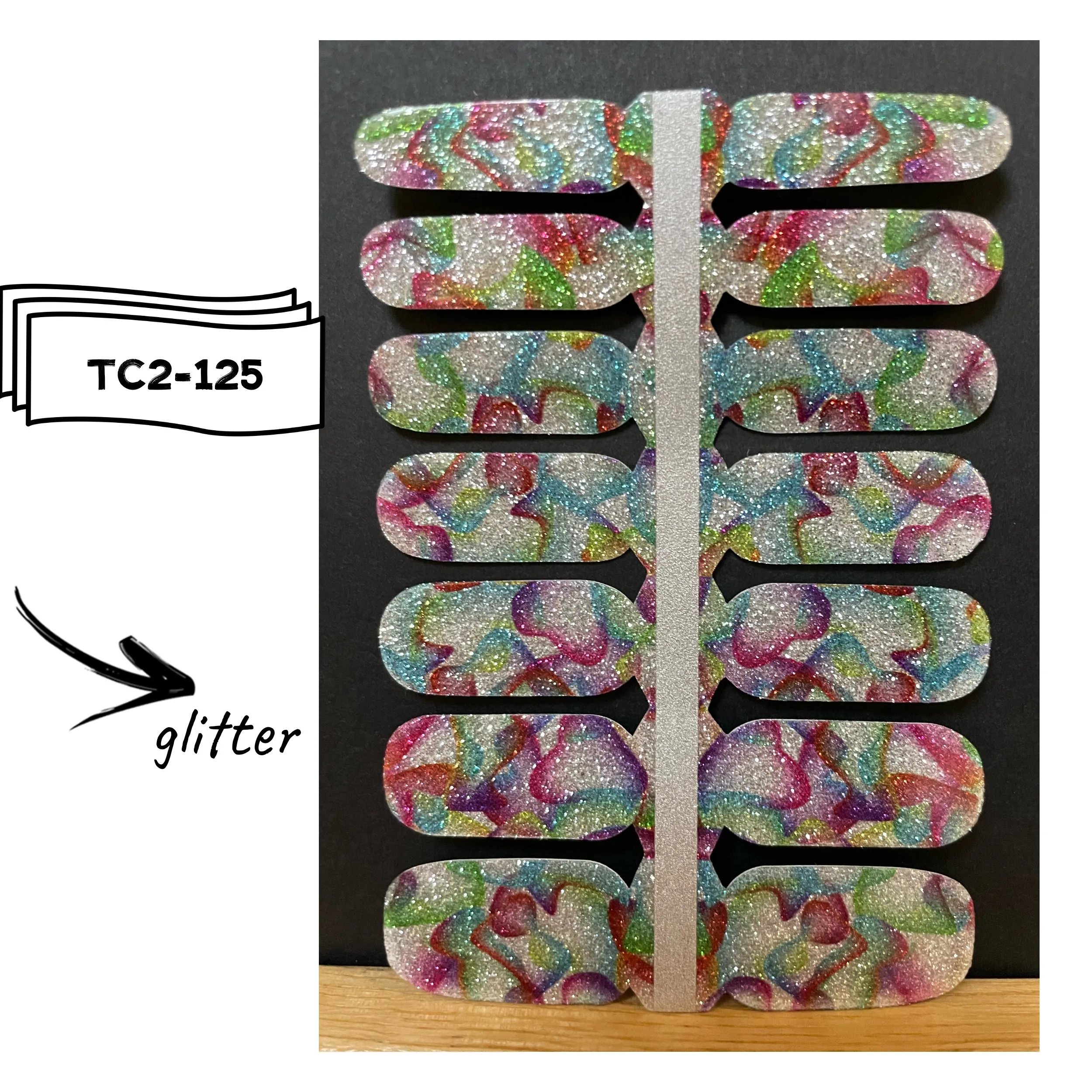 KIKILEE Nail Polish Strips Self Adhesive Nail Stickers Full Cover Solid Color Nail Wraps