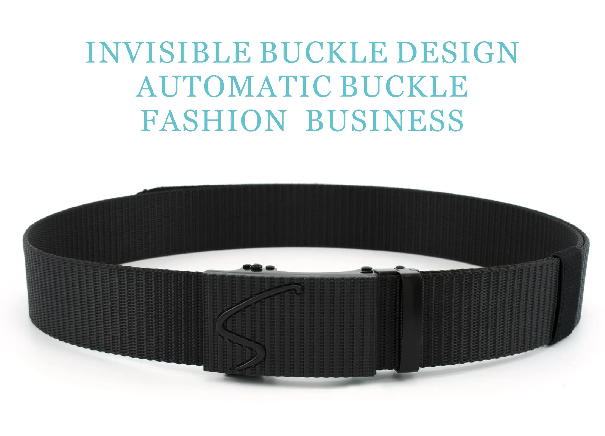 Fashion Customized New Design Military Outdoor Tactical Nylon Duty Cheap Web Canvas  Automatic Buckle Fabric Belt