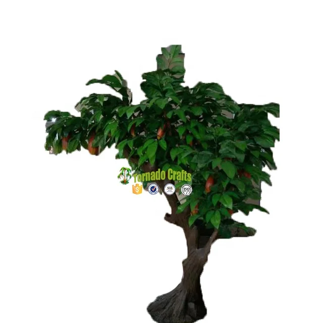 China factory wholesale artificial fruit chocolate cacao trees