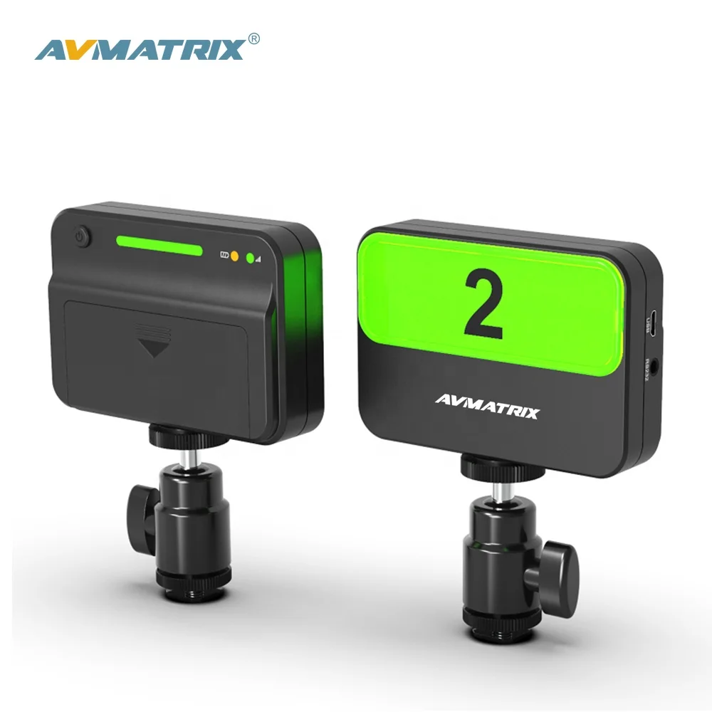 Avmatrix TS3019 беспроводной PTZ мульти контроль камеры видео переключателей Талли система имеет интерфейсы GPIO/USB/RS-485/RS-232