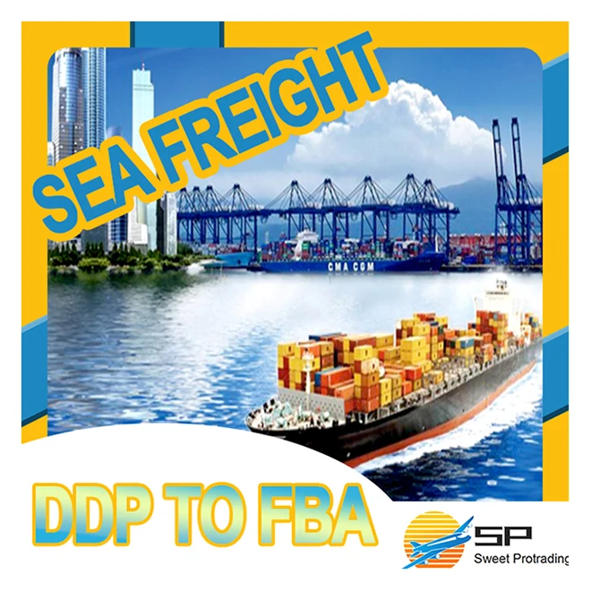 DDP China Door To Door Ups Express FBA Shipping Reasonable Price Sea Freight Logistics Services