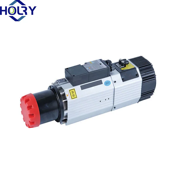 Long Shaft 220V 380V High Power ISO30 12000rpm 24000RPM 9KW ATC Air Cooled Spindle Motor for cnc milling machine