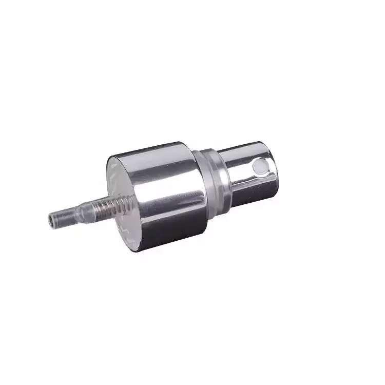 Hot selling Aluminium 20/410 plastic bottle cap sprayer pump cosmetic perfume bottle nozzle perfume spray pump