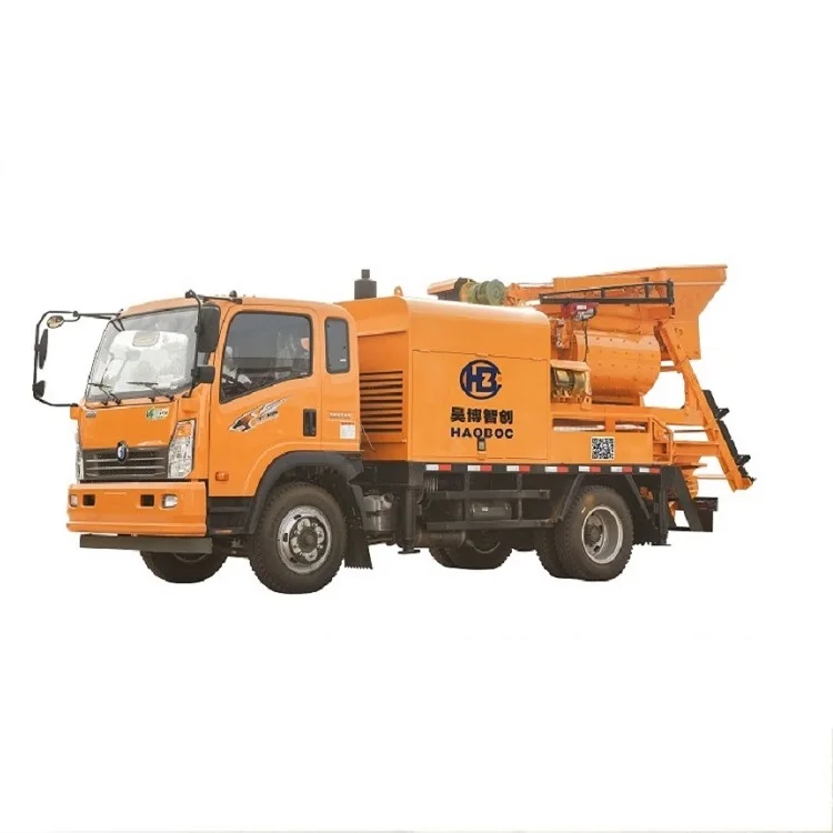 2021 Most popular truck mounted concrete mixer pump for sale