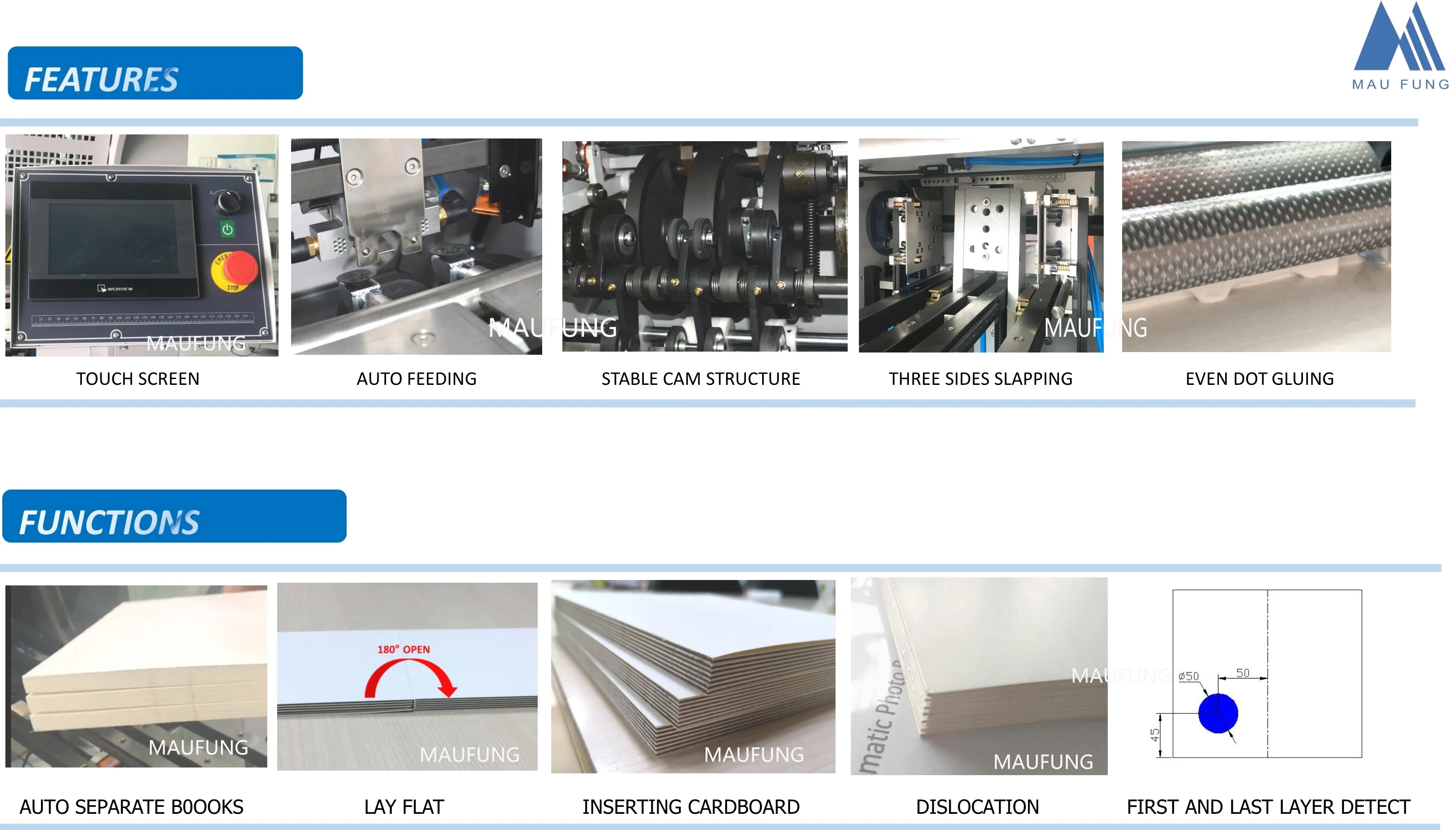 Брошюровочная машина/бабочка переплетная машина для изготовления фотоальбома с ручным управлением холодным клеем/MF-PF500