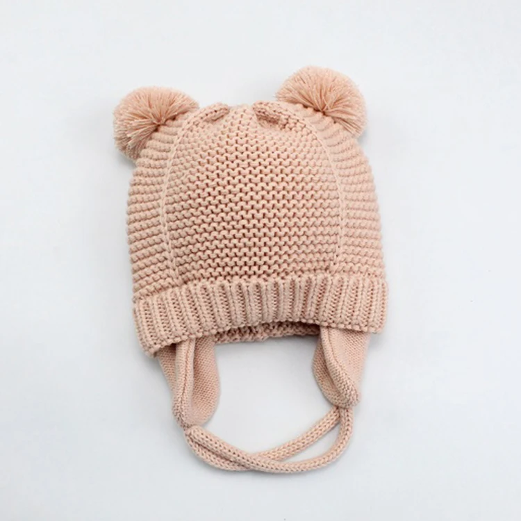 Newborn Baby Small Hat Winter 2022 Toddler Knitted Hat Boy Girl Children Baby Hat Winter