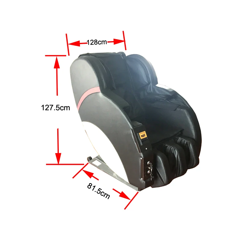 Fashion High Quality 4D Bill Operated Vending Massage Chair with full body massage