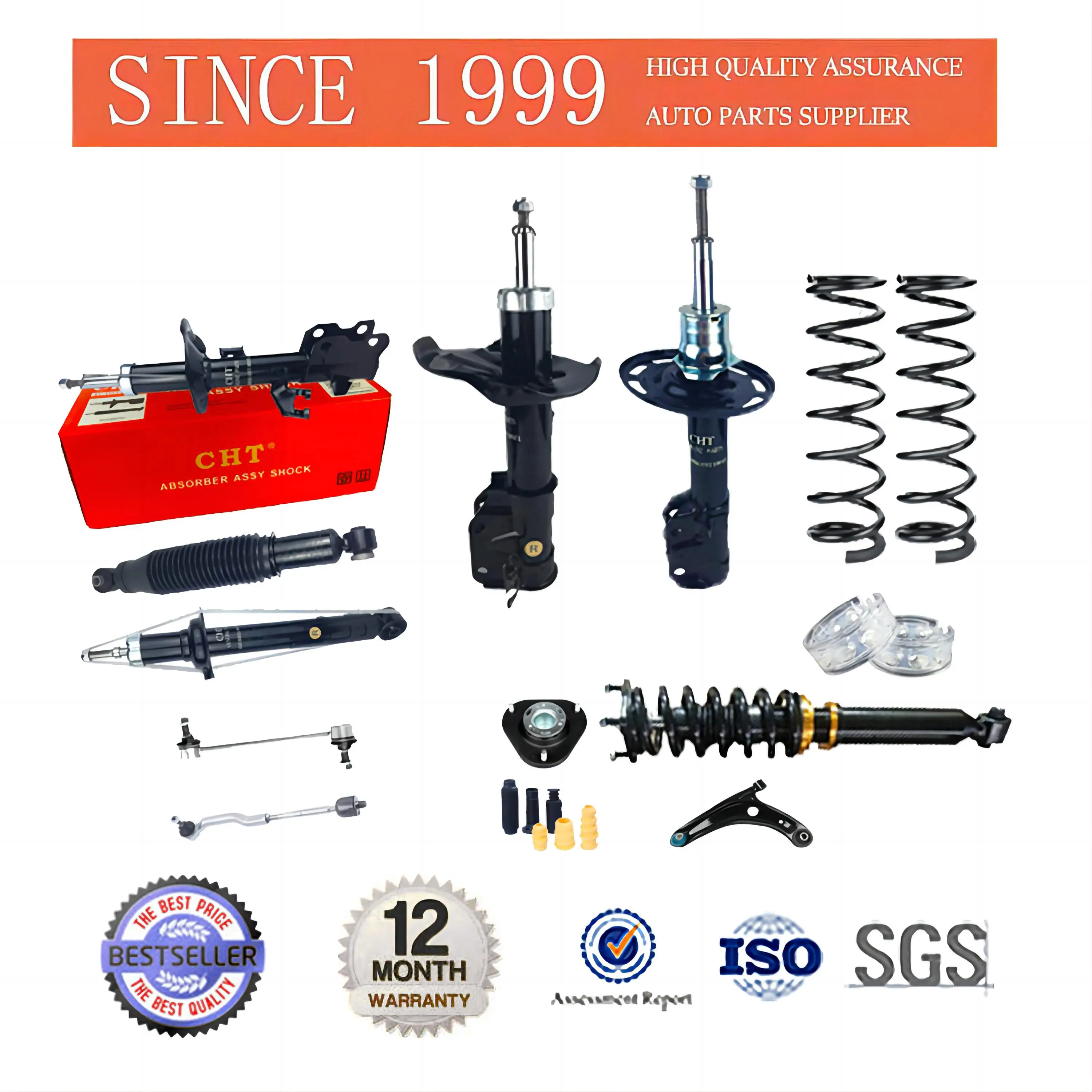 CHT Auto High-Quality Front Left Right Shock absorber  for kia Forte 3340061 3340062