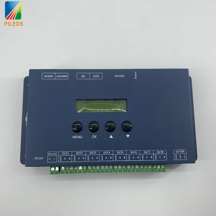 Pixel Remote Control  DMX Jazz full color light strip magic color light with controller Bar KTV stage performance props Decoder