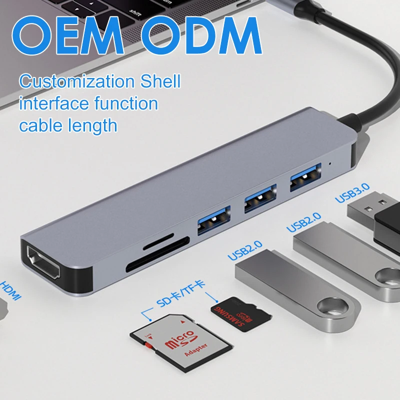 Amazon blast 4k 60 Гц мультипортовый адаптер 3 4 5 6 7 в 1 порт hdmi док-станция usb c type концентратор type-c для macbook
