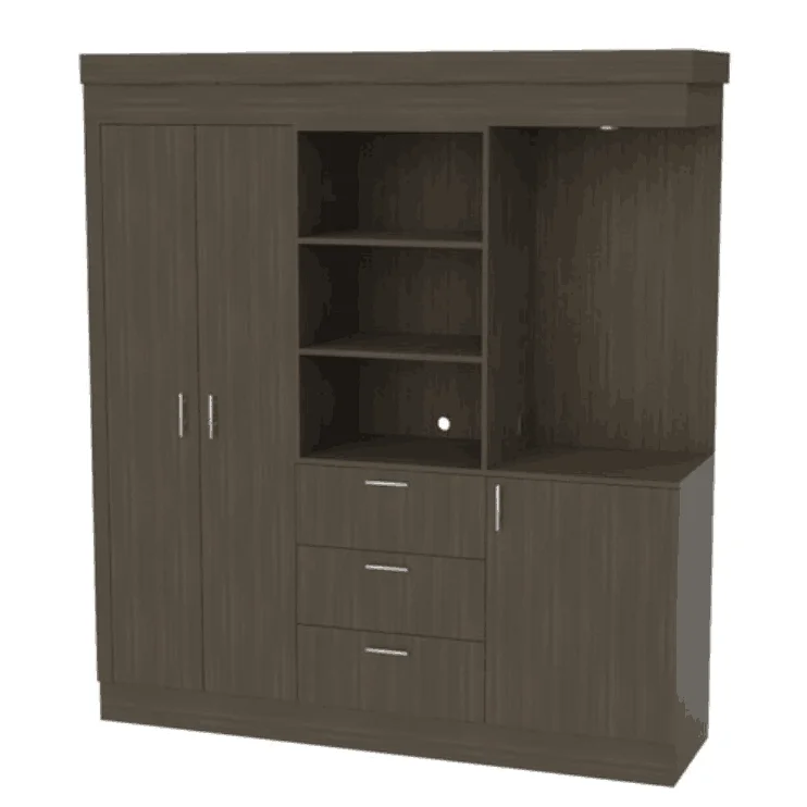 5-star modern superior hotel wooden wardrobe