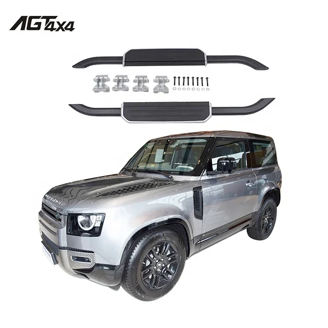 AGT4X4 Auto Accessories foot pedal auto parts Running Board side bar Car Part side step for Land Rover Defender 90 2Door 2020