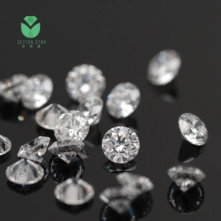 0.01 carat custom lab created diamond 1mm hthp cvd synthetic loose lab grown diamond melee price per carat