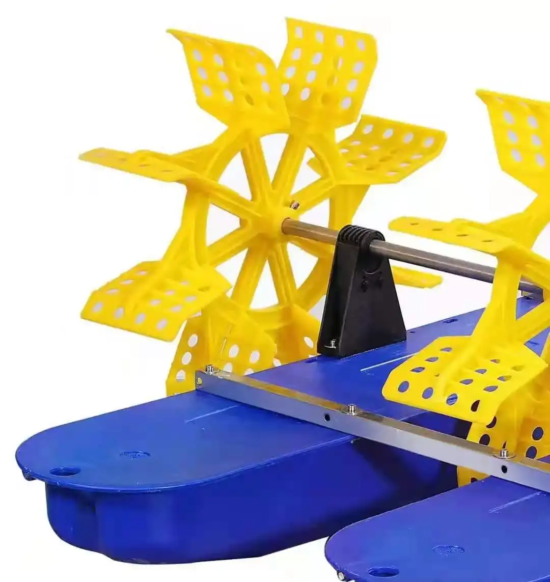 Solar power Permanent magnet paddle wheel aerator aquaculture machine water wheel aerator