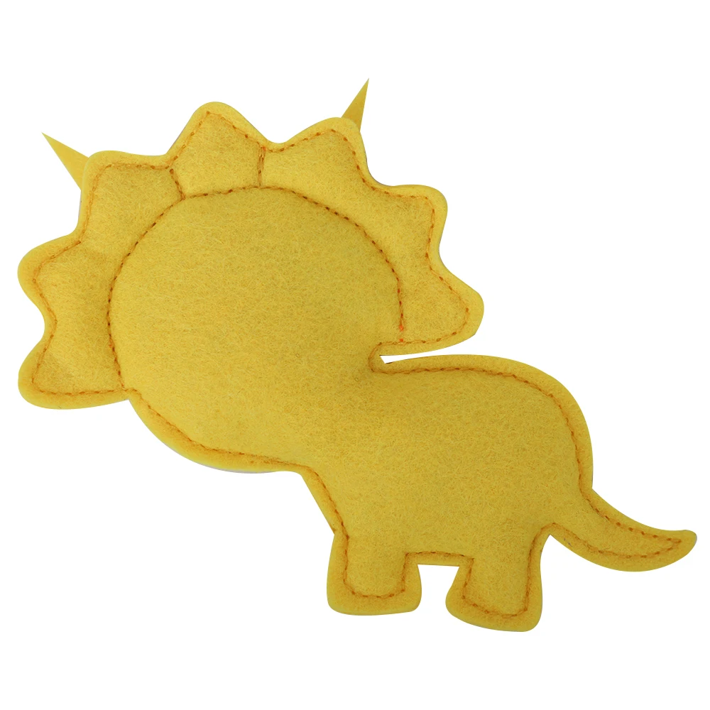 Handmade Felt Stuffed Animal Dinosaur Plush Toys Set Toddler Dino Toys High Quality Eco Friendly