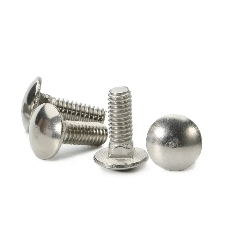 DIN603 Coach Bolts Hot Selling Stainless Steel Titanium Alloy Steel Customized Square Neck Mushroom Round Head Carriage bolt