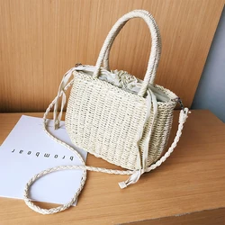 Wholesale Eco-Friendly Popular Outdoor White Woman Straw Bag Indonesia