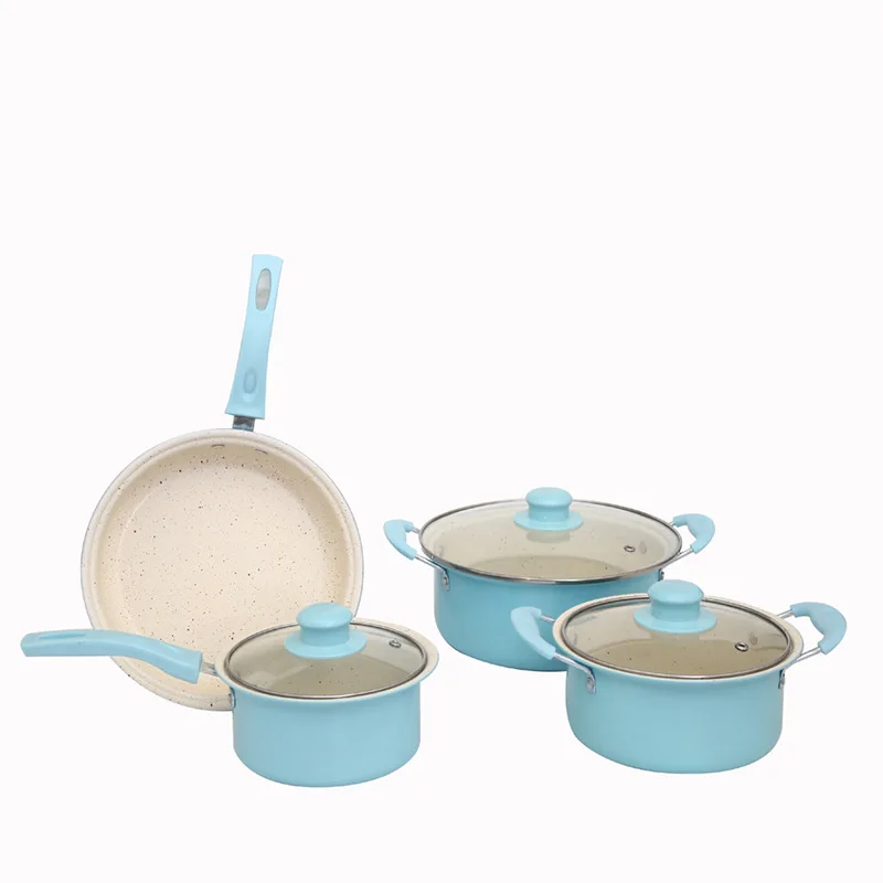Hot selling multifunctional pot set with 13 pieces with lid