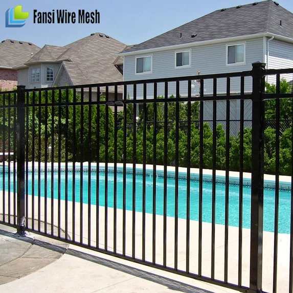 Sustainable security assurance easy installing swimming pool fencing