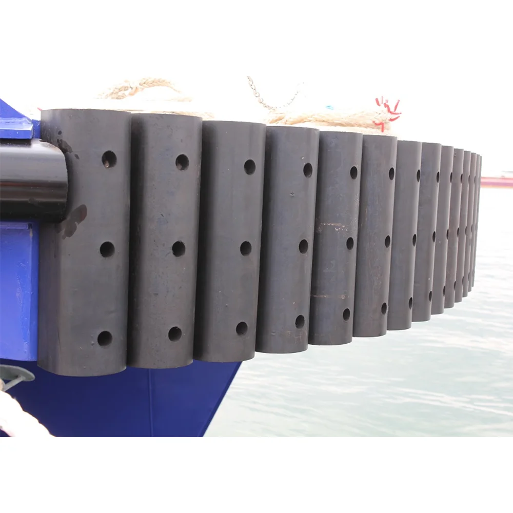 D shape marine solid rubber fender rubber dock fender