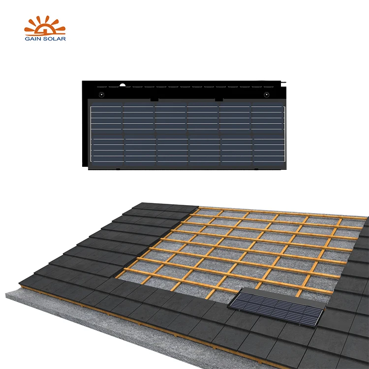 Wholesale China Sun Energy Home Energy Solar Product Solar Panel Roof Tiles Green Solar Roof Tile Solar System