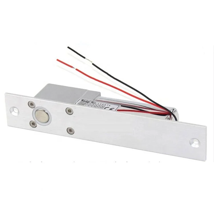 Smart Security Office Access Control System Heavy Duty Fail Safe 12V Electric Solenoid Drop Bolt Timer Delay Door Lock