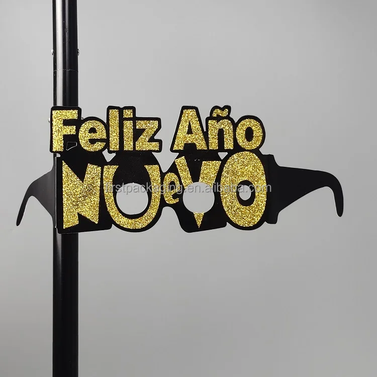 Cartoon Paper Glasses for Kids Christmas Party Photo Prop Eyeglasses Frame for Children Festival Eyewear Sets