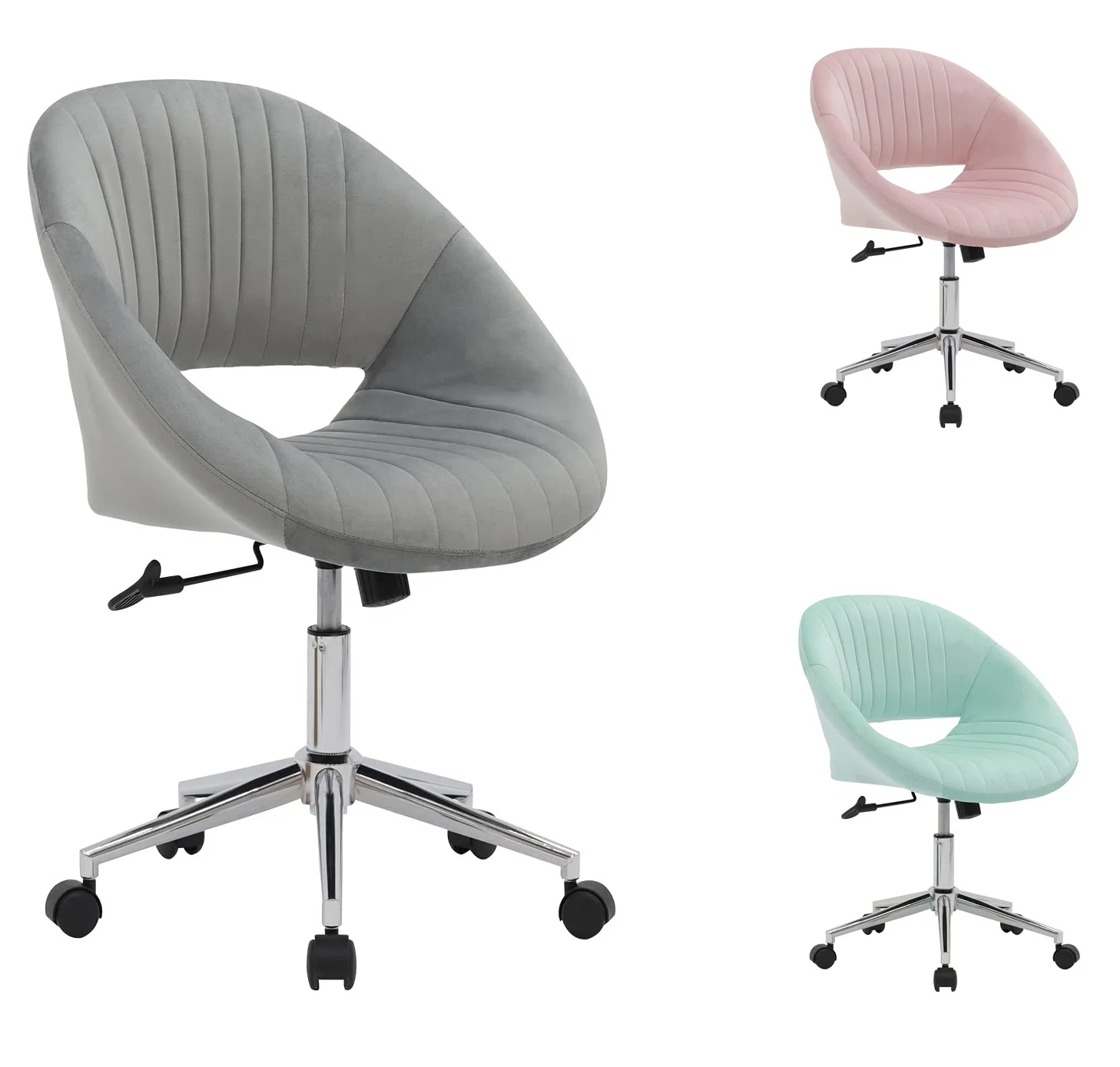 Online hot velvet chairs for the study living room can be customized color dining chairs