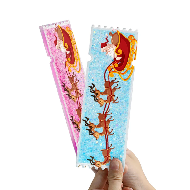 Cheap K-pop Holographic Printing Card Party Concert Event Paper Custom Kpop Acryl Quicksand Ticket