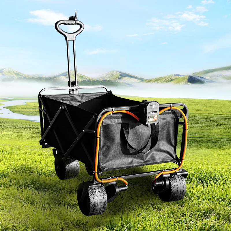 Multifunctional Electric Camping Cart Beach Wagon with Low Price