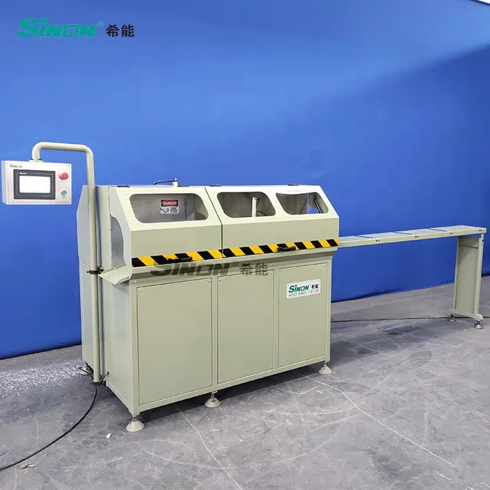 LJJ02A-CNC-500 Автоматическая автоматическая машина для кормления алюминиевый Угловой Соединитель профильный резчик контурный машины