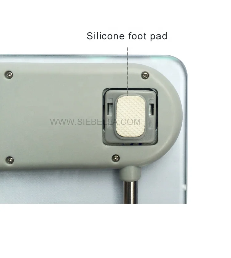 Glass platform digital body scale