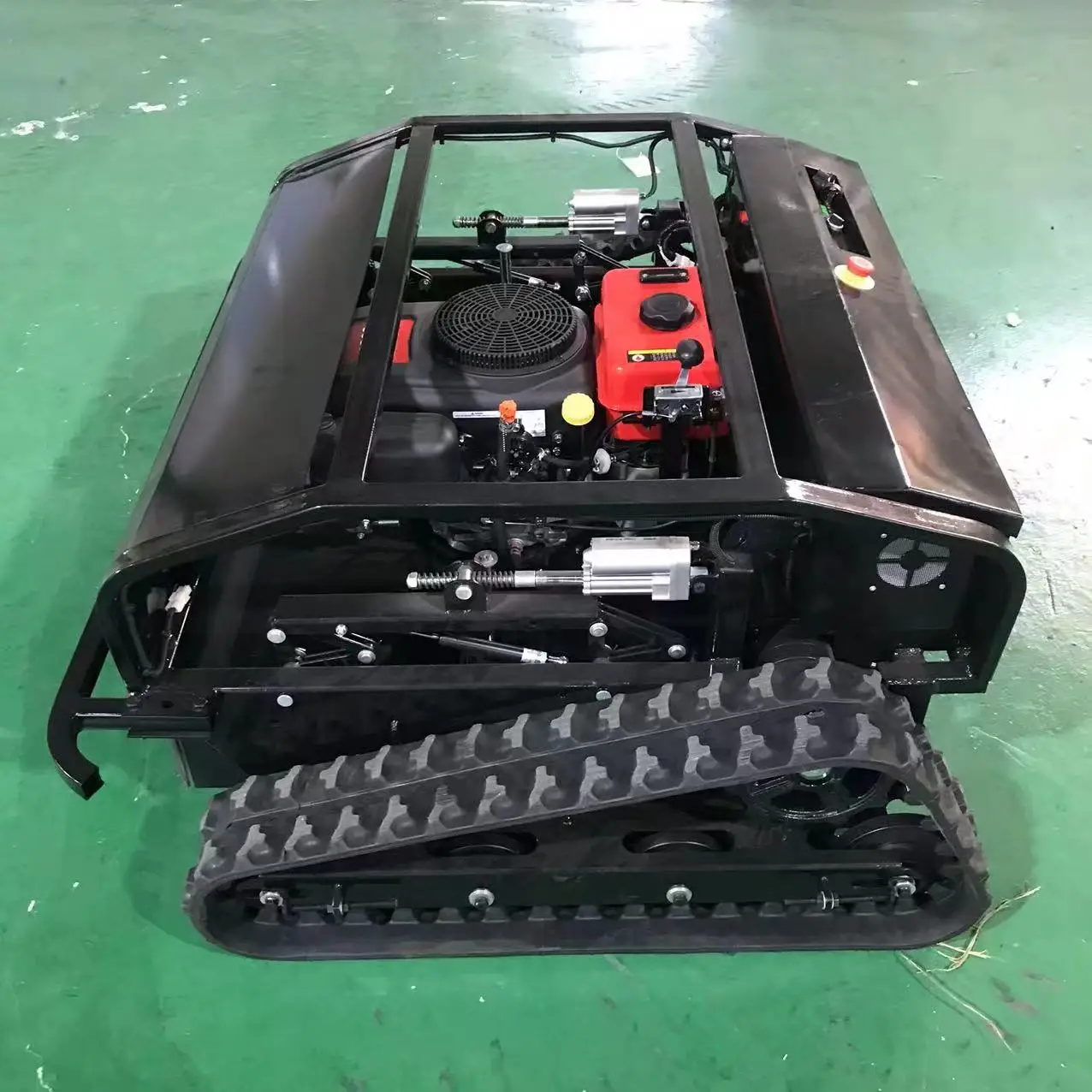 Climbing agricultural machinery lawnmower adjustable lifting