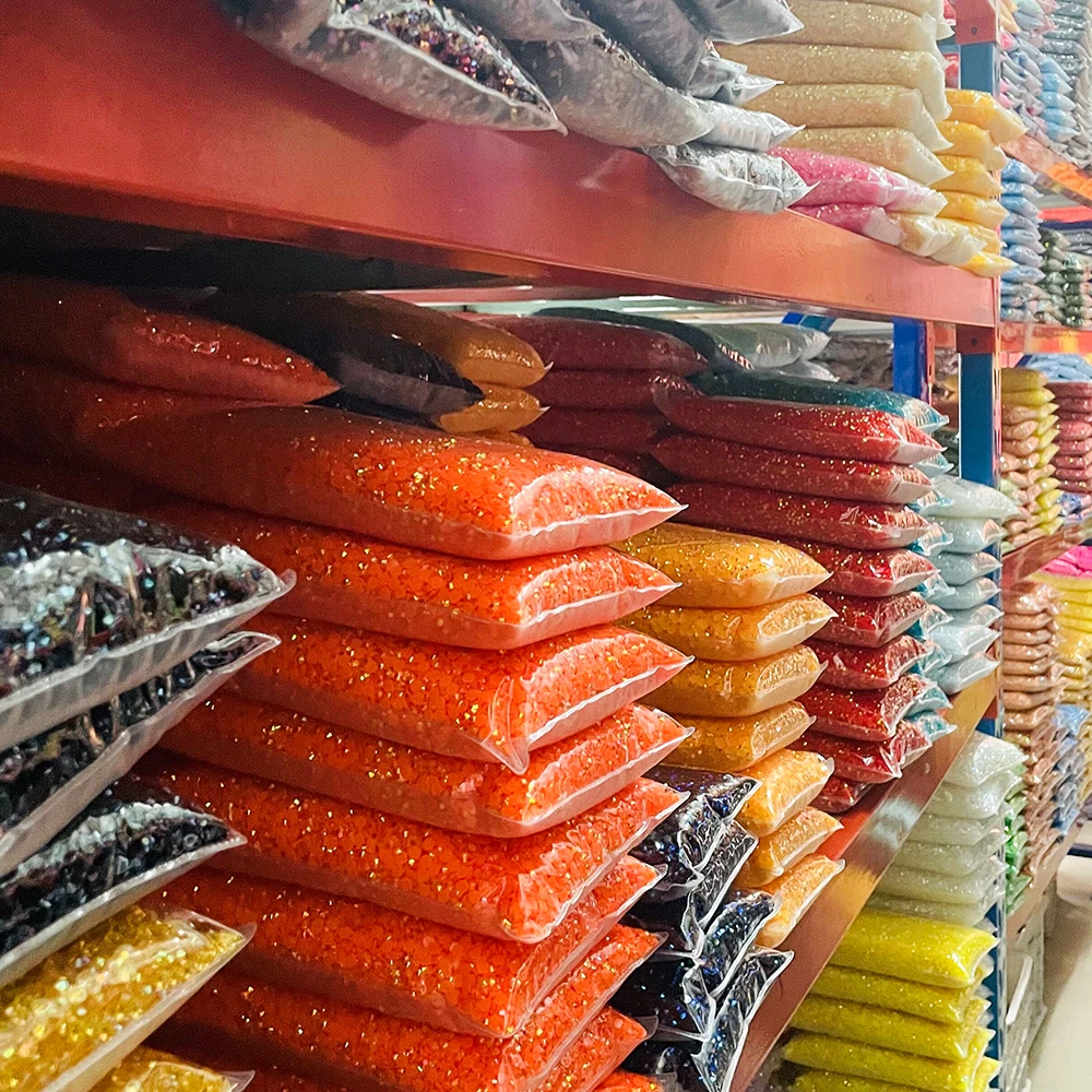 yantuo Factory Wholesale AB colors Bulk Package Jelly Resin Rhinestone With u Logo