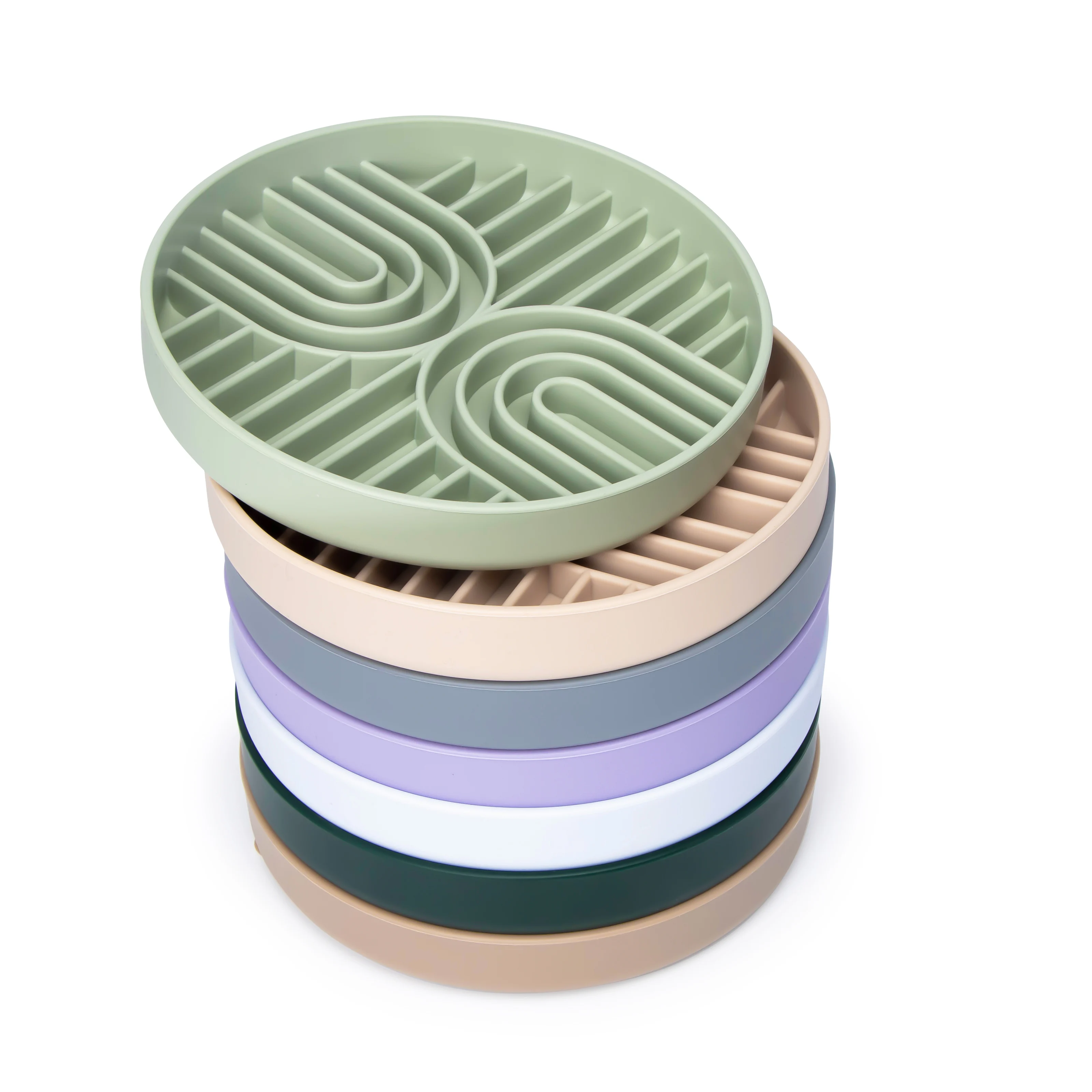 Silicone Dog Bowl Slow Feeder Mat Pets Licking Pad Food Grade Silicone Pet Lick Mat For Dogs